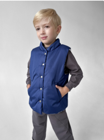 Жилет детский на кнопках “Джинни”